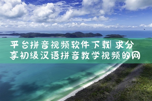 平台拼音视频软件下载